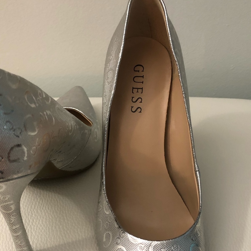 Hight Heels Guess silver (new) - Picture 4 of 6